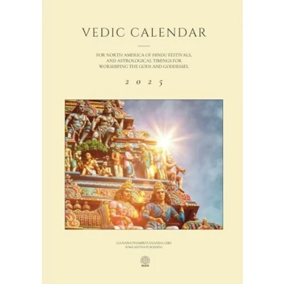 Abbildung von Vedic Calendar: for North America of Hindu Festivals, and Astrological Timings Worshiping the Gods Goddesses. 2025