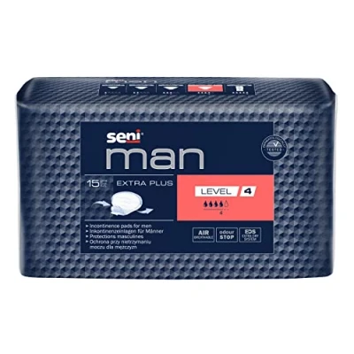 Abbildung von SENI Man Inkontinenzeinlage extra plus L 12X15 St