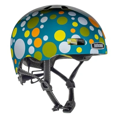 Abbildung von NUTCASE Fahrradhelm Street MIPS. Gloss. POLKA FACE