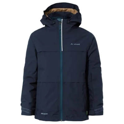 Abbildung von Vaude 3 IN 1 Hardshelljacke für Kinder, Größe: 92, Dark sea