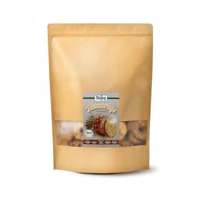 Abbildung von Biojoy BIO Ananasringe getrocknet (1 kg), ungeschwefelt