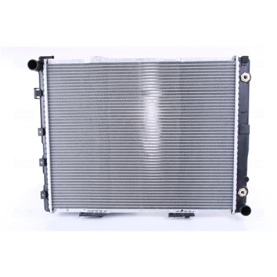 Abbildung von NISSENS 62679A Kühler, Motorkühlung Aluminium 612 488 40 Kühlrippen gelötet MERCEDES BENZ: E Klasse Limousine, W124 Limousine