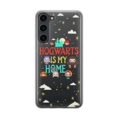Abbildung von ERT Group Handyhülle für Samsung S23 Original und offiziell Lizenziertes Harry Potter Muster 237 optimal an die Form des Handy angepasst, teilweise transparent