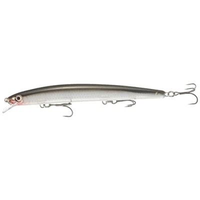 Abbildung von Rapala MaxRap Angelköder Angelzubehör mit aerodynamischem Profil Salzwasser Spinnköder Lauftiefe 0,3 0,9m Fischköder 15cm, 23g Hergestellt in Estland Flake Silver