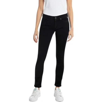 Abbildung von Replay NEW LUZ Jeans Skinny Fit, Damen, Größe: 25x32, Black