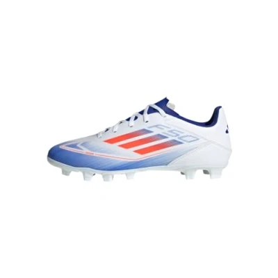 Abbildung von adidas Performance F50 CLUB FXG Fußballschuh Nocken, Herren, Größe: 46 2/3, Footwear white/solar red/lucid blue Schuhe