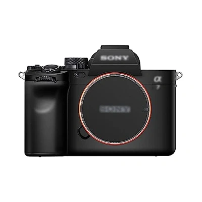 Abbildung von JJC Kratzfester Aufkleber, kompatibel mit Sony a7IV A7M4 spiegellose Kamera, rutschfeste Kameragehäuse, Skin Cover Film (schwarz)