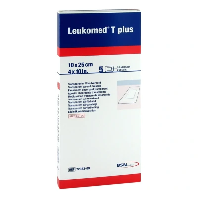 Abbildung von Leukomed transparent plus sterile Pflaster 10x25 cm