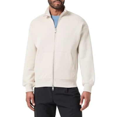 Abbildung von JACK &amp; Jones Sweatshirt MIT Rundhals Einfarbig Sweatjacke, Herren, Größe: Large, Moonbeam