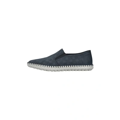 Abbildung von Rieker Slipper, Herren, Größe: 44, Bleu Schuhe