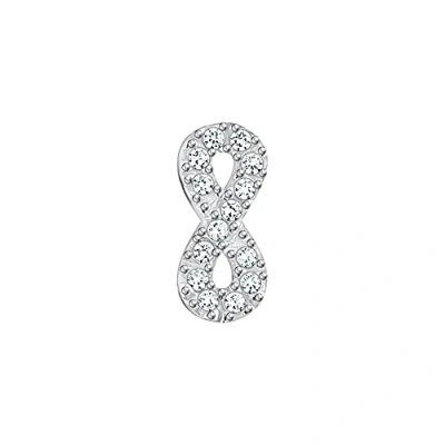 Abbildung von THOMAS SABO Single Ohrstecker Infinity/Unendlichkeitsschleife, H2216 051 14, 414 mit Zirkonia (synth)