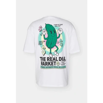 Abbildung von Jack &amp; Jones Jortoast TEE CREW NECK Tshirt print, Herren, Größe: XL, Bright white