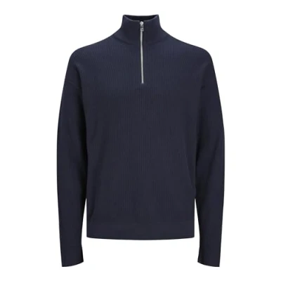 Abbildung von Jack &amp; Jones Premium Strickpullover, Herren, Größe: Medium, Night sky