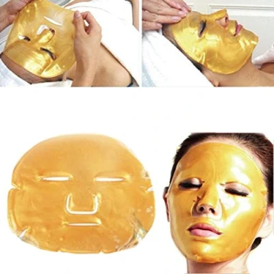 Abbildung von 10 x Goldmaske Gesichtsmaske Crystal Collagen Gold Powder Facial Mask Maske