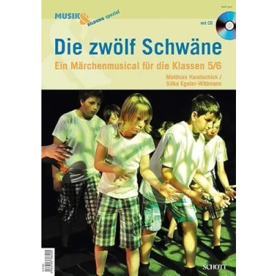 Abbildung von die zwölf Schwäne: Ein Märchenmusical für Klassen 5/6. Zeitschriften Sonderheft. (Musik &amp; Bildung spezial)