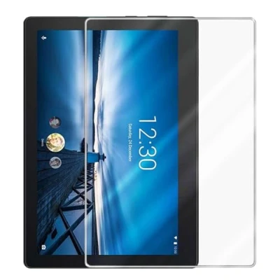 Abbildung von Cadorabo Tablet Panzer Schutz Glas für Lenovo Tab E10 (10.1) Schutzfolie in Ultra Klar Hüllen freundlich Gehärtetes (Tempered) Dipslayschutz Folie 9H Härte Anti Kratzer