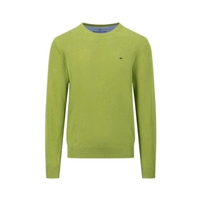Abbildung von FYNCH HATTON Strickpullover, mit Logoprägung an der Brust