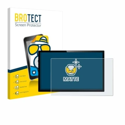Abbildung von BROTECT 15.6&quot; Entspiegelungs Schutzfolie für Touch Panel PCs mit 15,6 Zoll (39.6 cm) [345 mm x 194 mm, 16:9] Matt, Anti Fingerprint