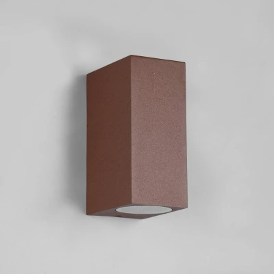 Abbildung von Trio Leuchten Außen Wandleuchte Roya 204269224, Aluminium Druckguss rostfarbig, exkl. 2x GU10