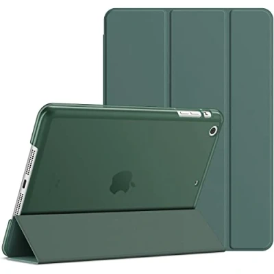 Abbildung von JETech Hülle für iPad Mini 1 2 3, Schutzhülle mit Ständer Funktion und Auto Einschlafen/Aufwachen (Neblig Blau)
