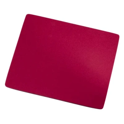 Abbildung von Hama Mauspad (Mauspad, 22,3 x 18,3 cm, ultradünn, ideal für Büro oder Videospiele, rutschfeste Unterseite, strapazierfähig), Rot