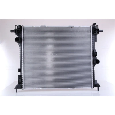 Abbildung von NISSENS 606571 Kühler, Motorkühlung Aluminium 580 523 26 Kühlrippen gelötet