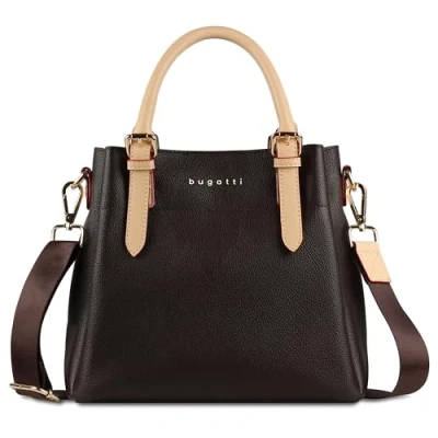Abbildung von Bugatti Ella Kurzgrifftasche M dunkelbraun Handtasche