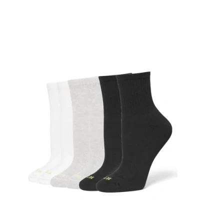 Abbildung von HUE Mini Socken für Damen, Baumwolle, Größe 39 44, sportlich, gepolsterte Workout Socken, Multi 6 Paar Pack, Einheitsgröße