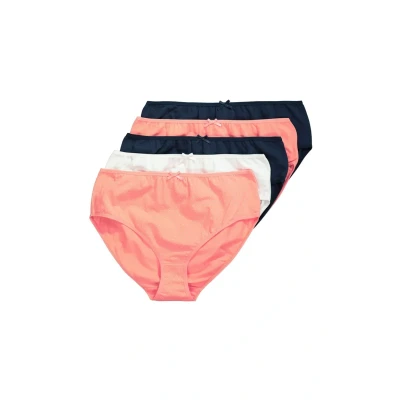 Abbildung von Ulla Popken LOT DE 5 Slip, Damen, Größe: 50/52, Coral