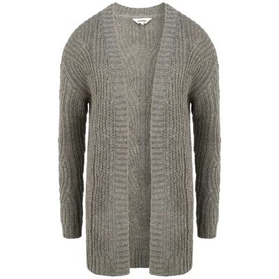 Abbildung von Oxmo Oxclea Strickjacke, Damen, Größe: Medium, Medium grey melange