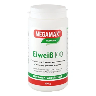 Abbildung von Eiweiss 100 Himbeer Quark Megamax Pulver