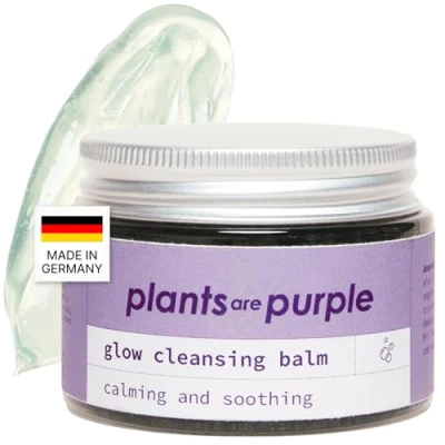 Abbildung von Glow Cleansing Balm sanfte, porentiefe Reinigung mit Babassuöl und Squalan I Speziell für sensible Haut Ohne Duftstoffe 100% hochverträgliche Inhaltsstoffe Vegan &amp; cruelty free