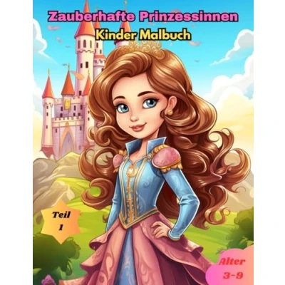 Abbildung von Zauberhafte Prinzessinnen: Kinder Malbuch