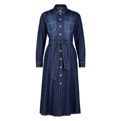 Abbildung von zero Jeanskleid, Damen, Größe: 36, Dark blue denim