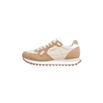 Abbildung von Pepe Jeans Briton Sneaker low, Damen, Größe: 40, Sand beige Schuhe