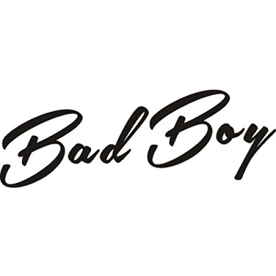 Abbildung von NetSpares Plott Aufkleber Bad Boy Autoaufkleber Sticker Tuning Shocker Dub Fun Gag