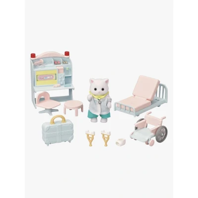 Abbildung von Sylvanian Families Puppenhauszubehör mit Doktorfigur