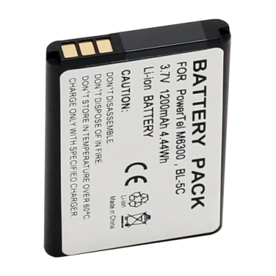Abbildung von Fayerkar Akku kompatibel für Amplicomms PowerTel M6300 Handy Smartphone Telefon (1200mAh, 3,7V, Li Ion)