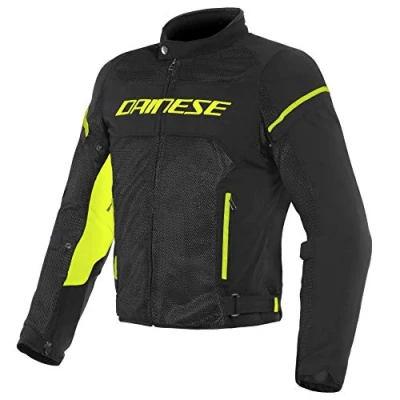 Abbildung von Dainese Air Frame D1 Tex Jacket Motorradjacke Sommer , Schwarz/Weiß/Rot 52