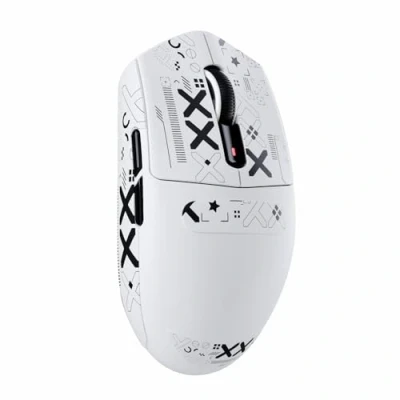 Abbildung von ATTACK SHARK G3 Kabellose Gaming Maus, 25000 DPI, PAW3311 Sensor, 59g Superlight G305 Gamer Mäuse, 80 Millionen Klicks, 500 mAh Akku, Bluetooth/2.4G/Kabelgebundene, Für Win 11/PC/Mac, Weiß