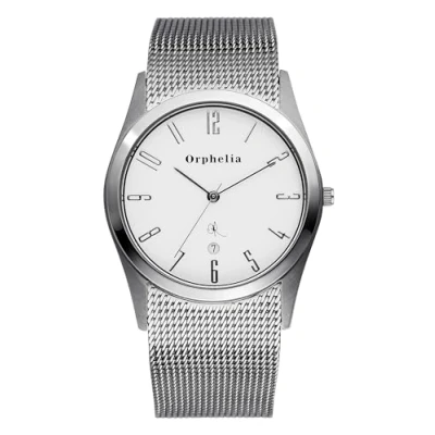Abbildung von Orphelia Herren Armbanduhr Mesh Up Analog Quarz Edelstahl