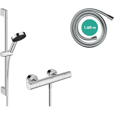 Abbildung von Brausegarnitur PulsifySelectS Ø105 3strahlig chrom