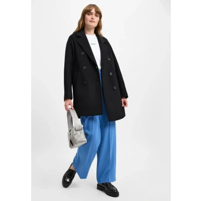 Abbildung von comma Stoffhose, Damen, Größe: 34, Blau