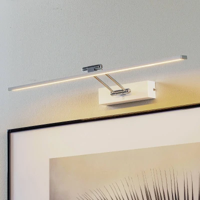 Abbildung von Paulmann 99893 LED Bilderleuchte Galeria Beam Sixty Galeriebeleuchtung 11W Aufsatzlampe Weiß Wandstrahler inkl. Leuchtmittel