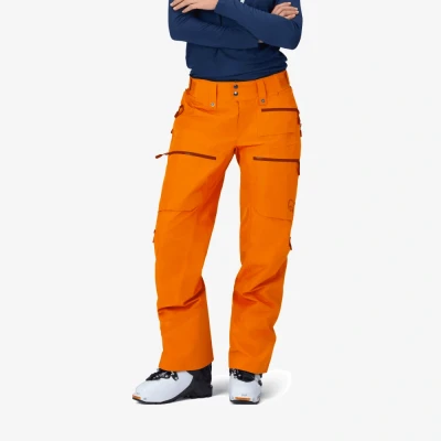 Abbildung von Norrona Women&#039;s Lofoten Gore Tex Insulated Pants Damen Skihose Exuberance L