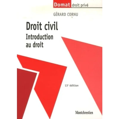 Abbildung von DROIT CIVIL. INTRODUCTION AU 13ÈME ÉDITION (1)