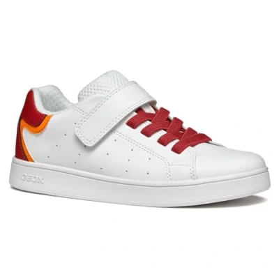 Abbildung von Geox J ECLYPER Boy A Sneaker, Weiß A, 38 EU