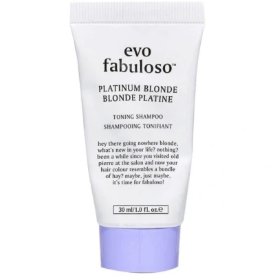 Abbildung von evo® Fabuloso™ Platinum Blonde Toning Shampoo 30 ml