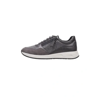 Abbildung von Geox Damen D BULMYA B Sneaker, DK Grey/Gun, 39 EU