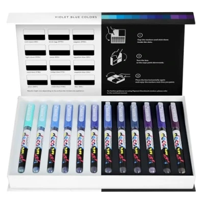Abbildung von KARIN decobrush Violet Blue Colors Collection, KAR29C5, Blau